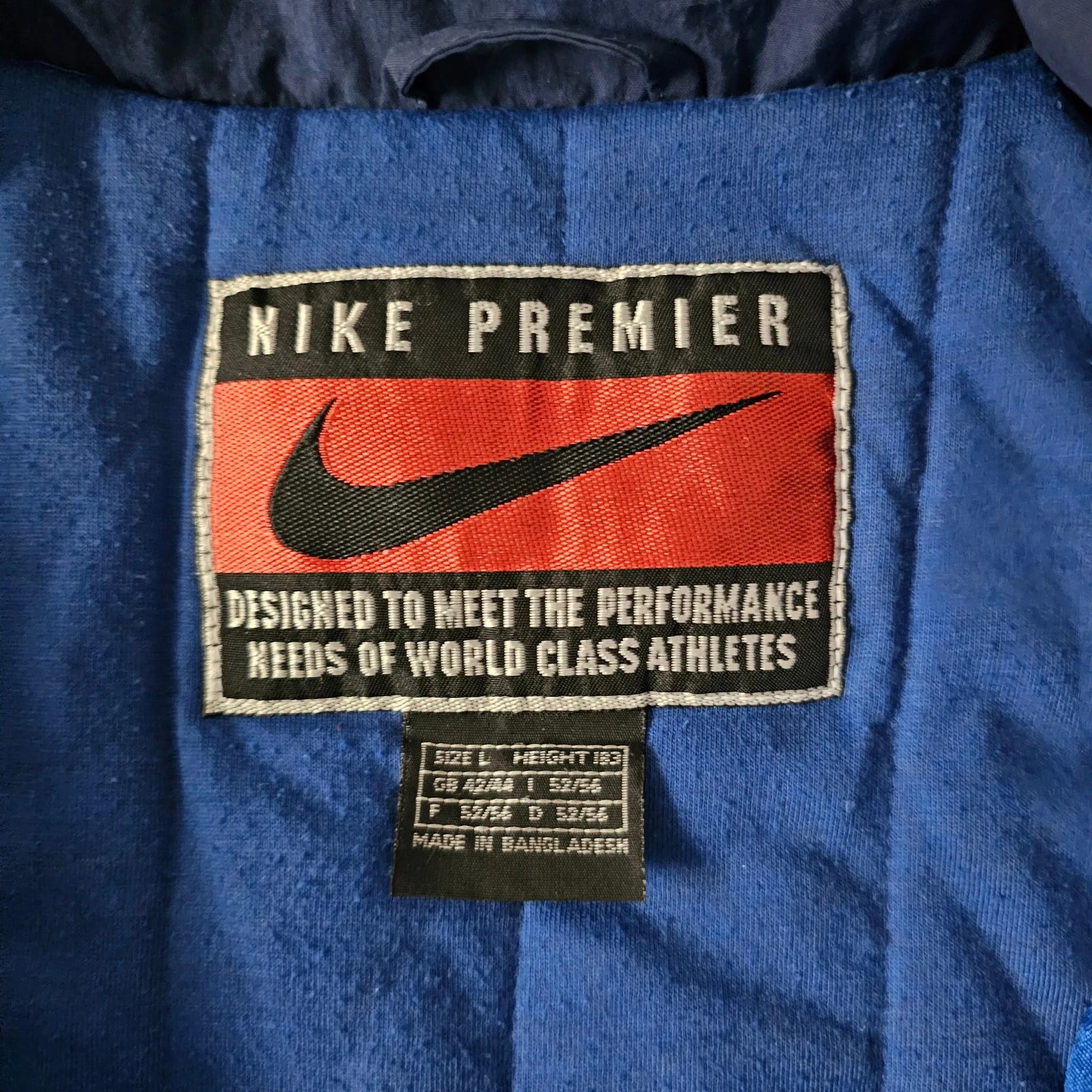 1998 Italy Nike player-issue winter coat