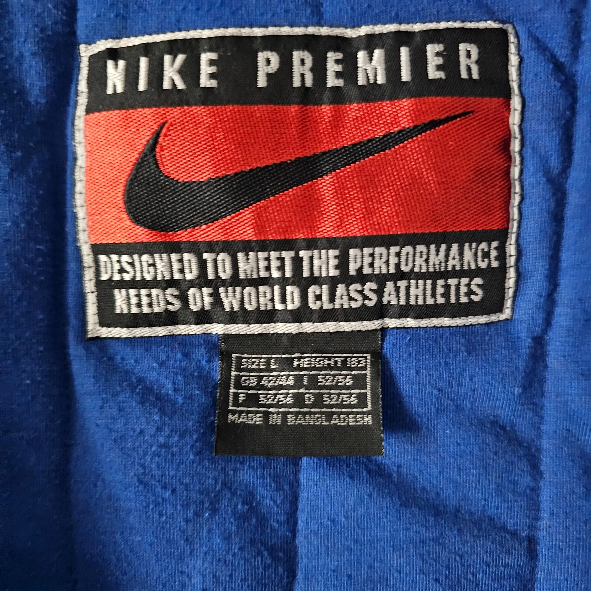 1998 Italy Nike player-issue winter coat