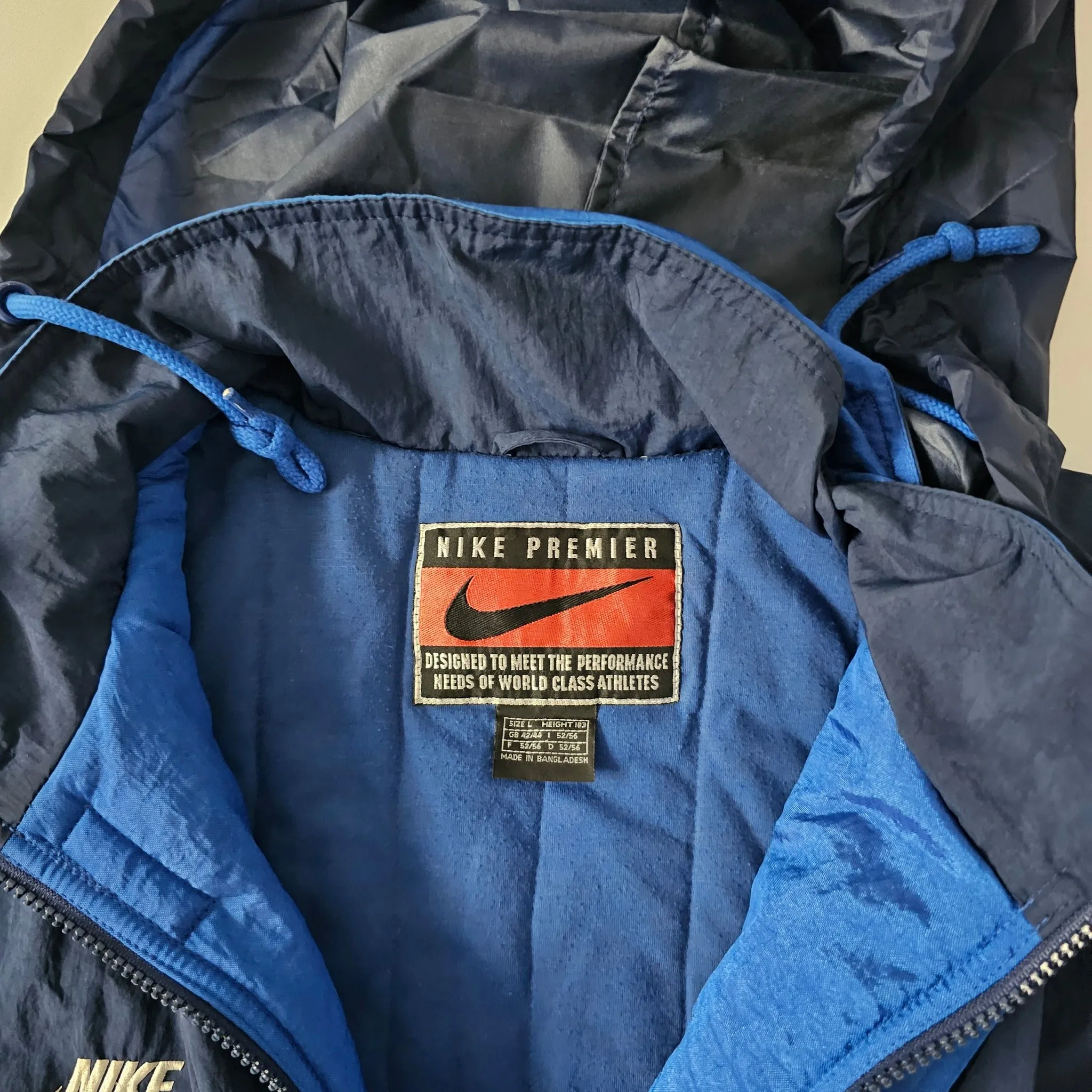 1998 Italy Nike player-issue winter coat