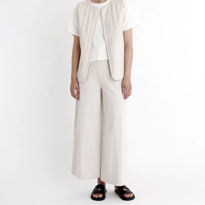 7115 By Szeki Signature Wide-Legged Pants Oatmeal