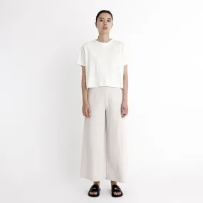 7115 By Szeki Signature Wide-Legged Pants Oatmeal