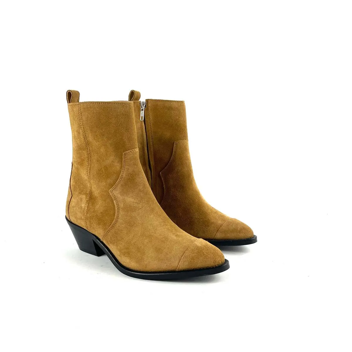 Austin Ankle Boots - Tan