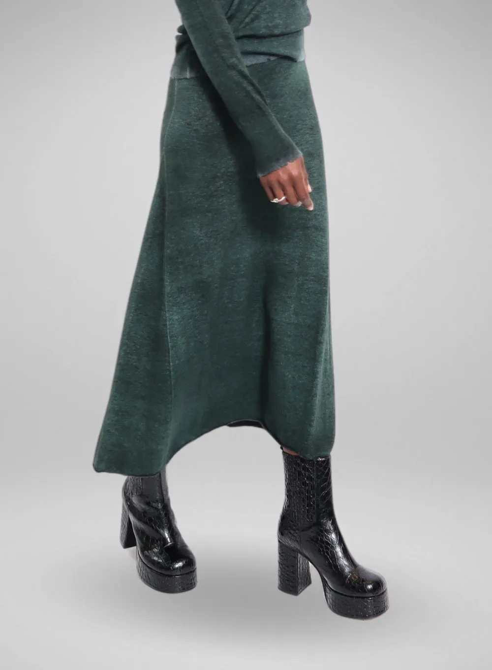 AVANT TOI | Long Asymmetric Mermaid Skirt