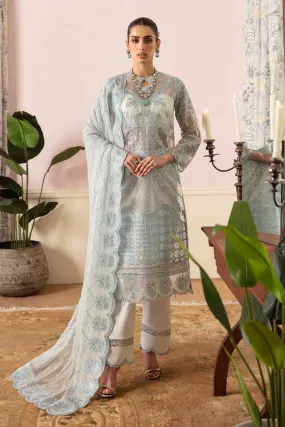 Ayzel The Whispers of Grandeur Unstitched Organza 3Pc Suit ADK-V1-07