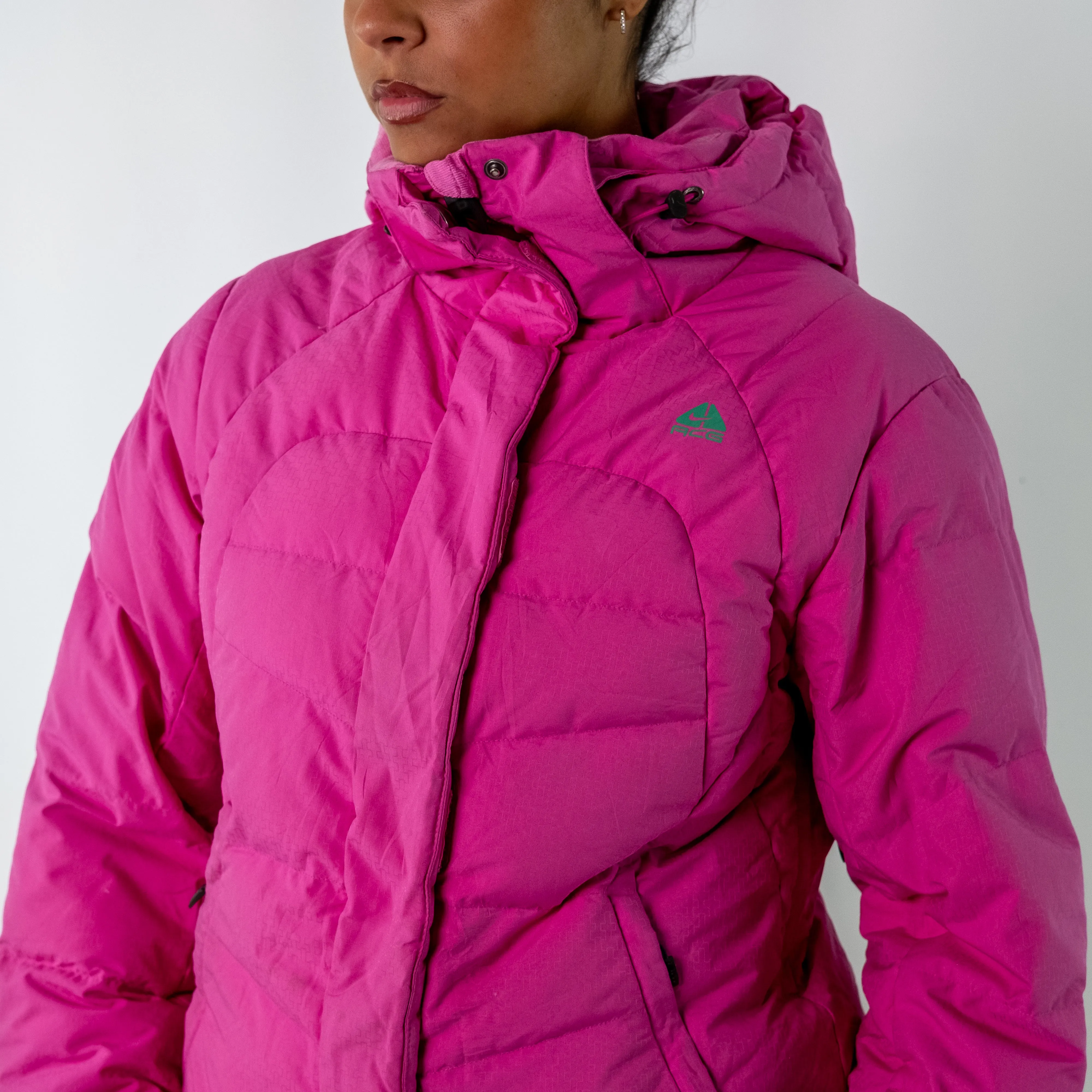 Baby Pink y2ks Nike ACG Puffer (L)