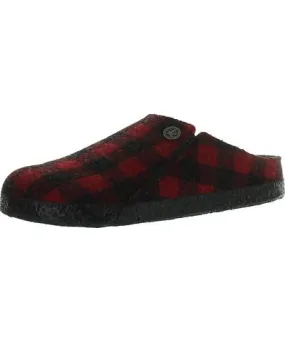 Birkenstock Zermatt Rivet Womens Plaid Clog Slide Slippers