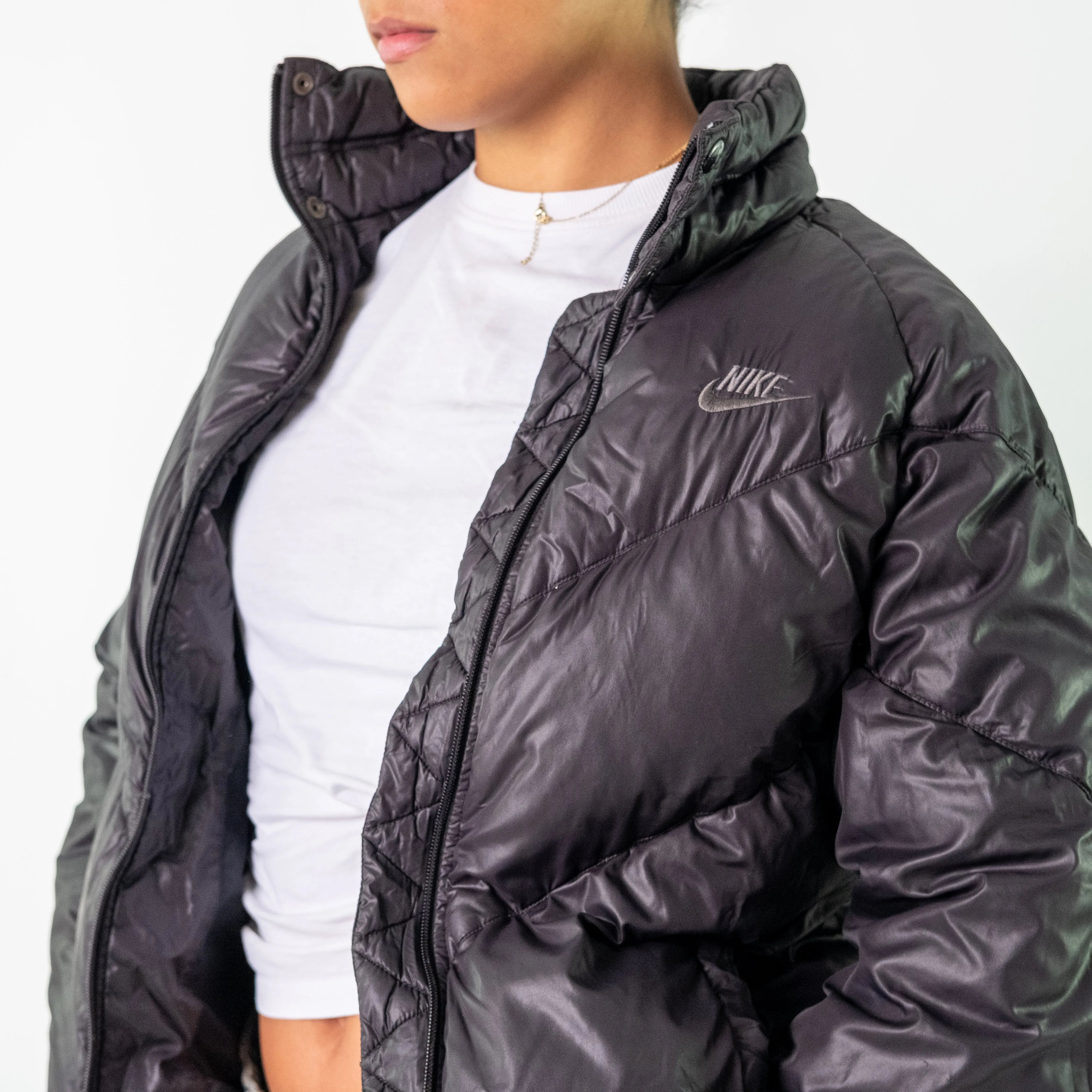 Black y2ks Nike Puffer (L)