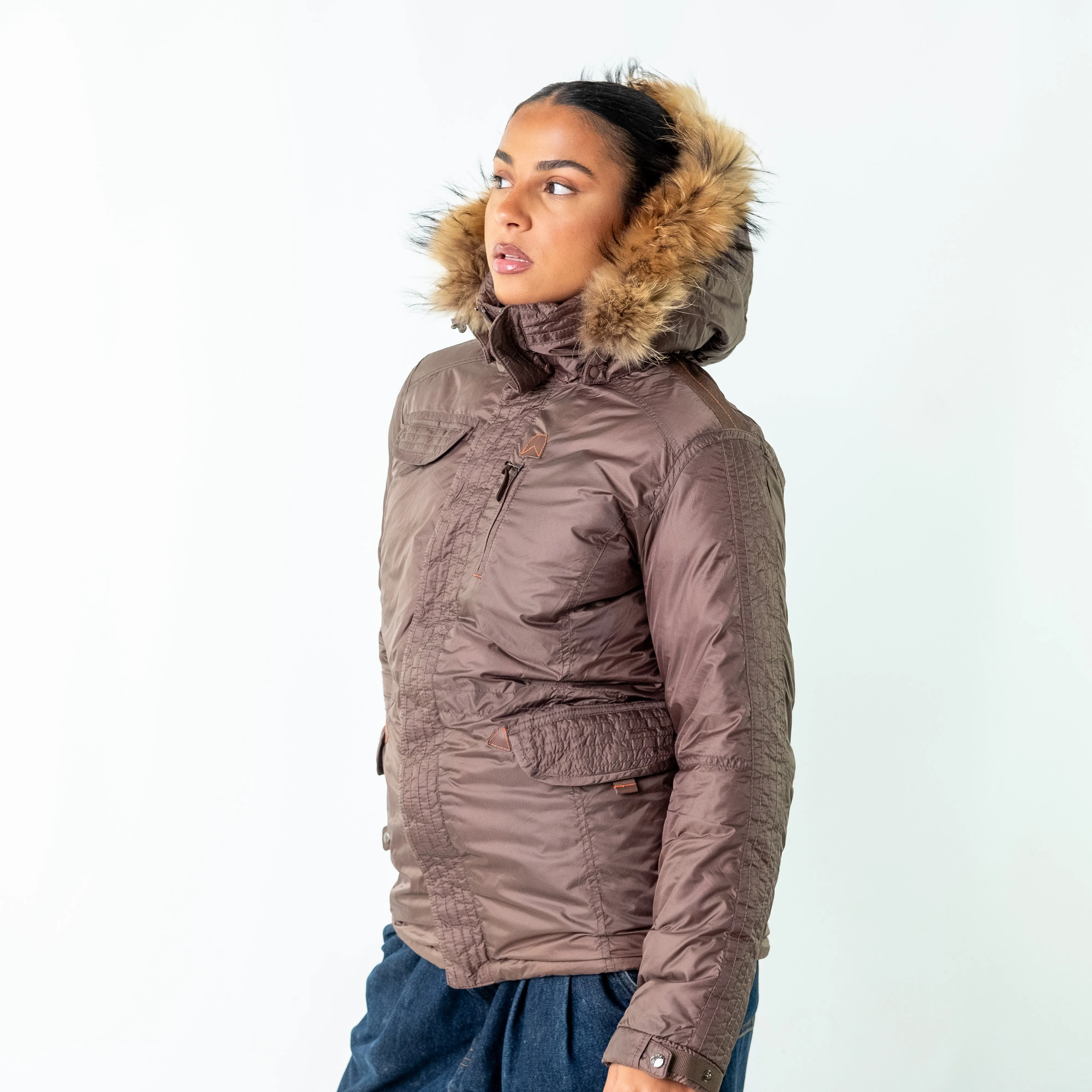 Brown y2ks Montbell Puffer (M)