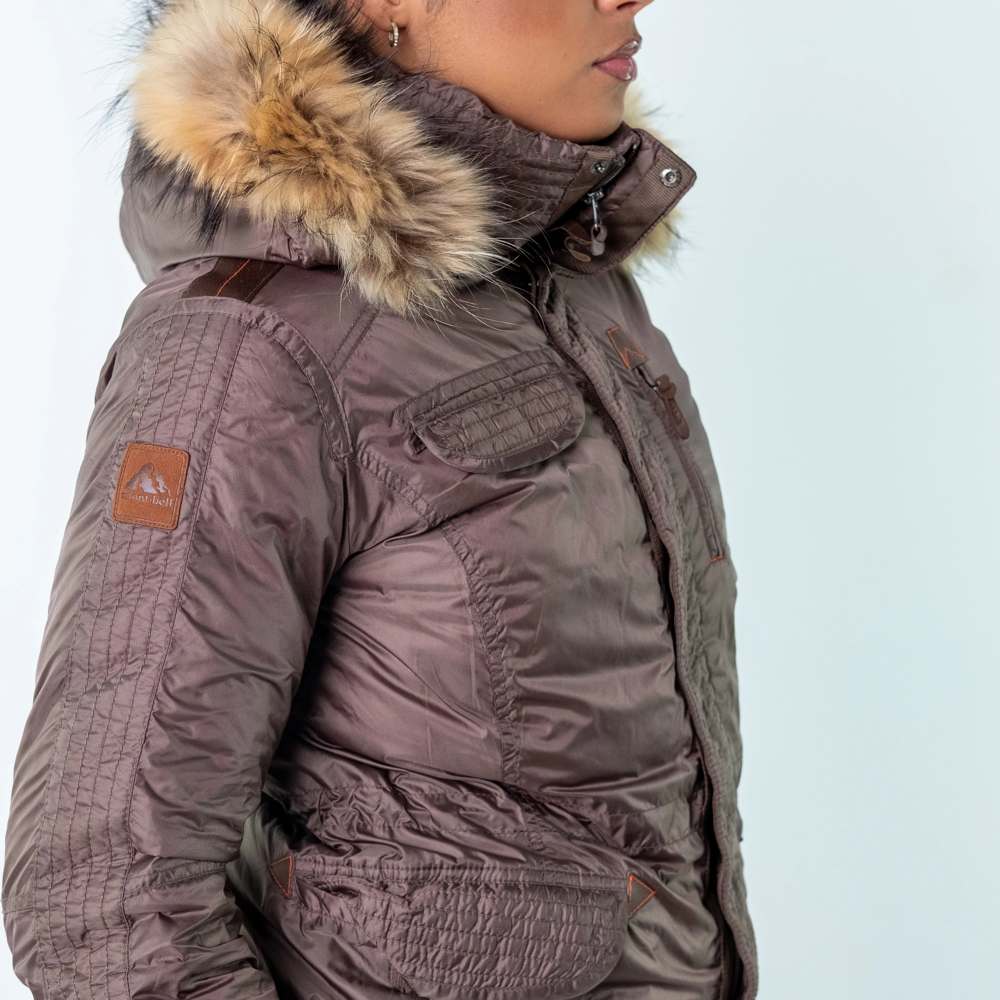 Brown y2ks Montbell Puffer (M)