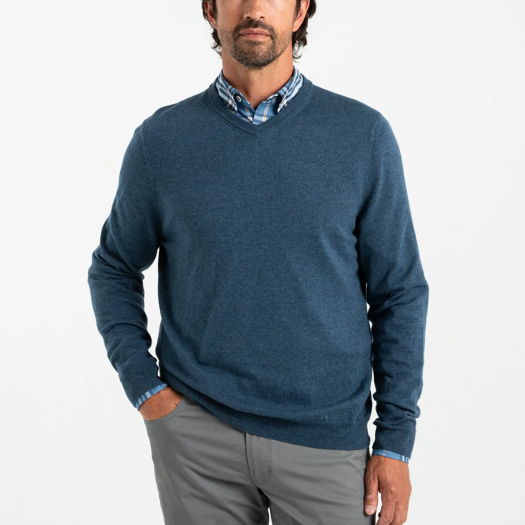 Buckley Merino V-Neck Sweater