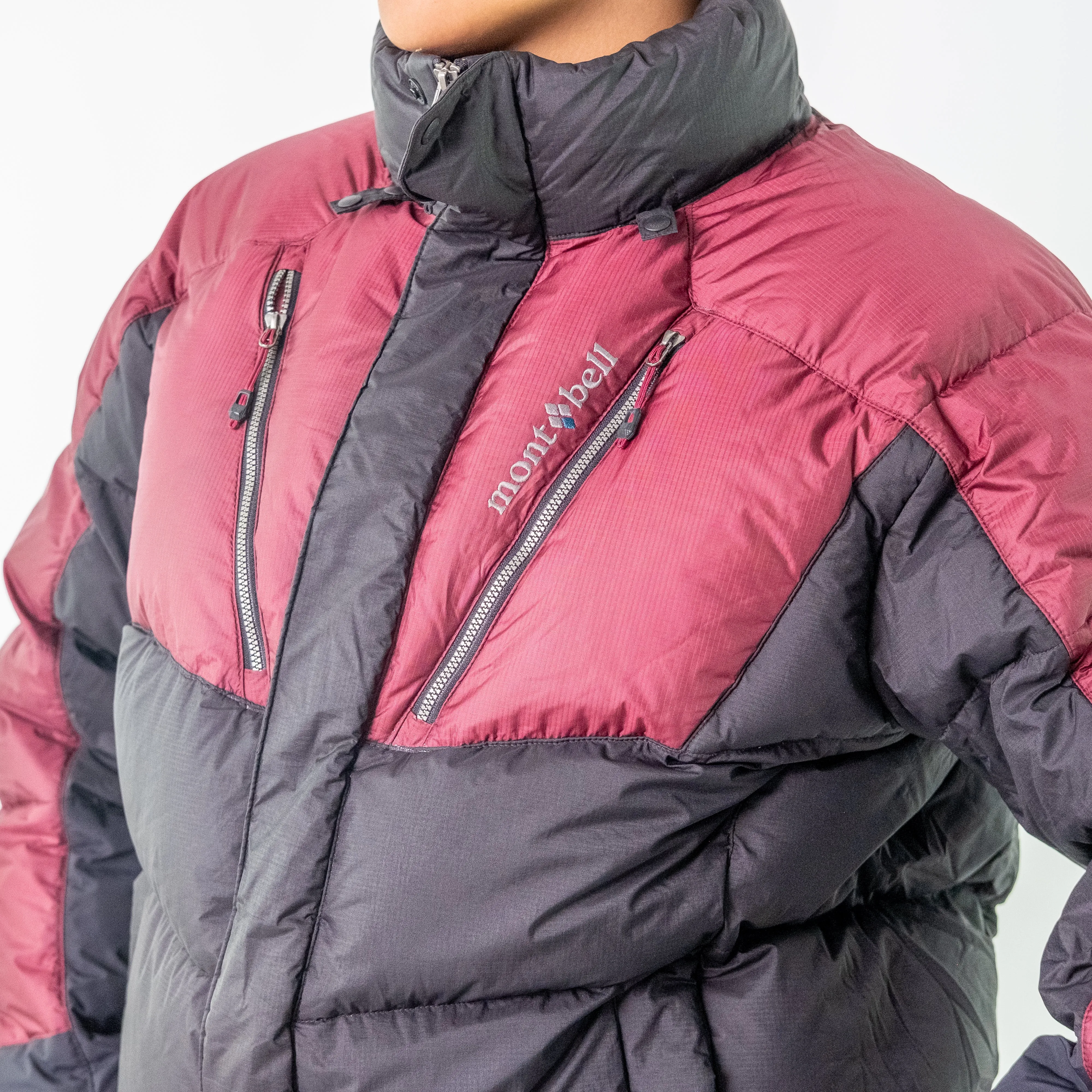 Burgundy Red y2ks Montbell Puffer (XL)