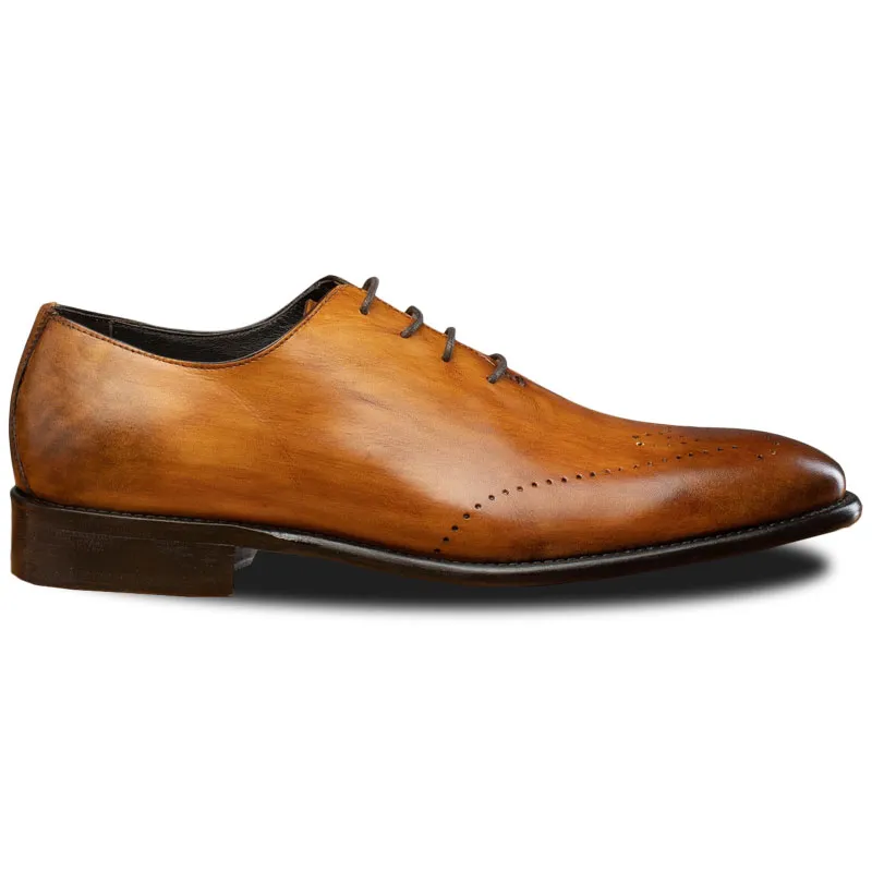 Calzoleria Toscana Q550 Wholecut Oxfords Chestnut