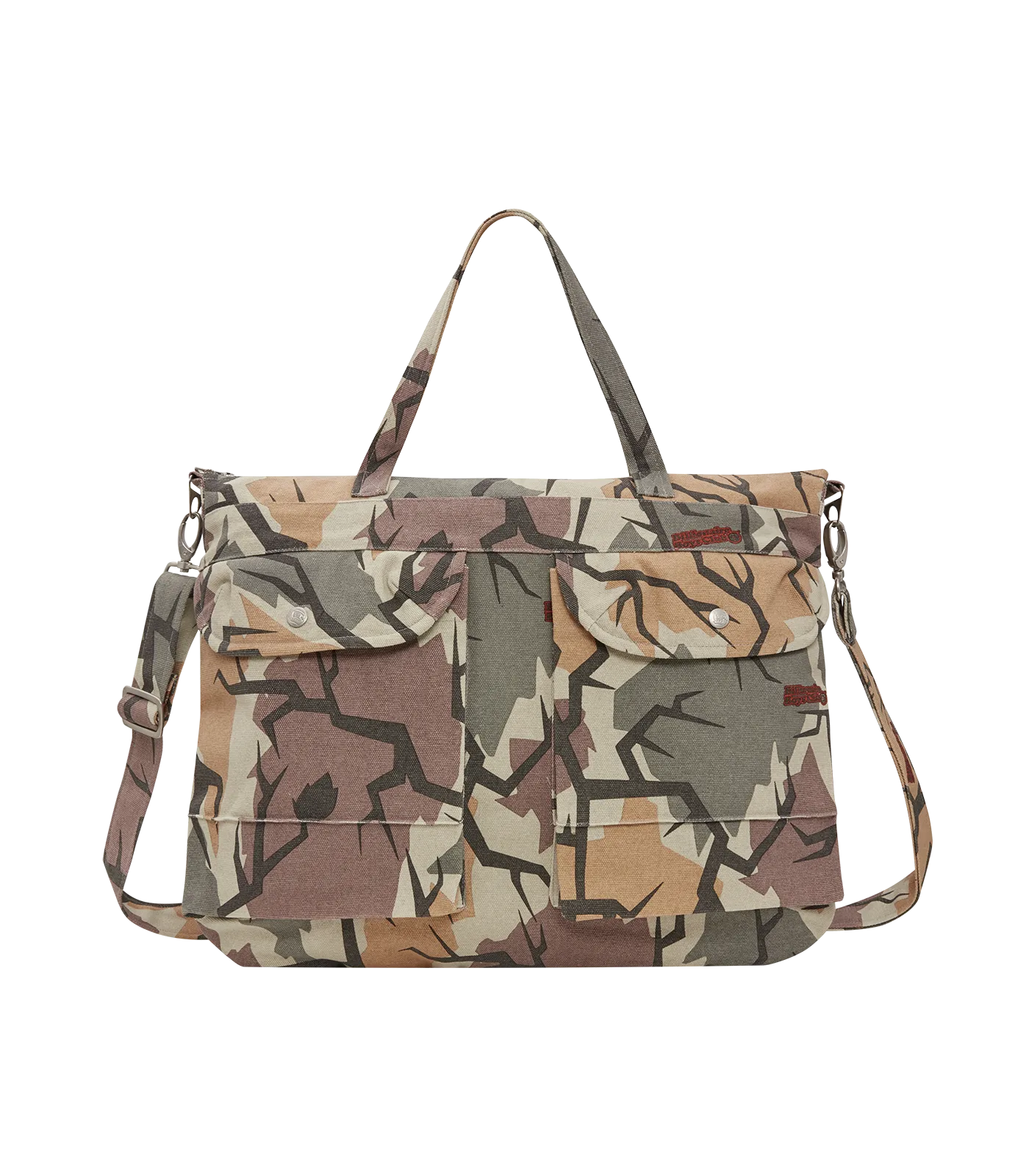 CAMO MESSENGER BAG - MULTI CAMO