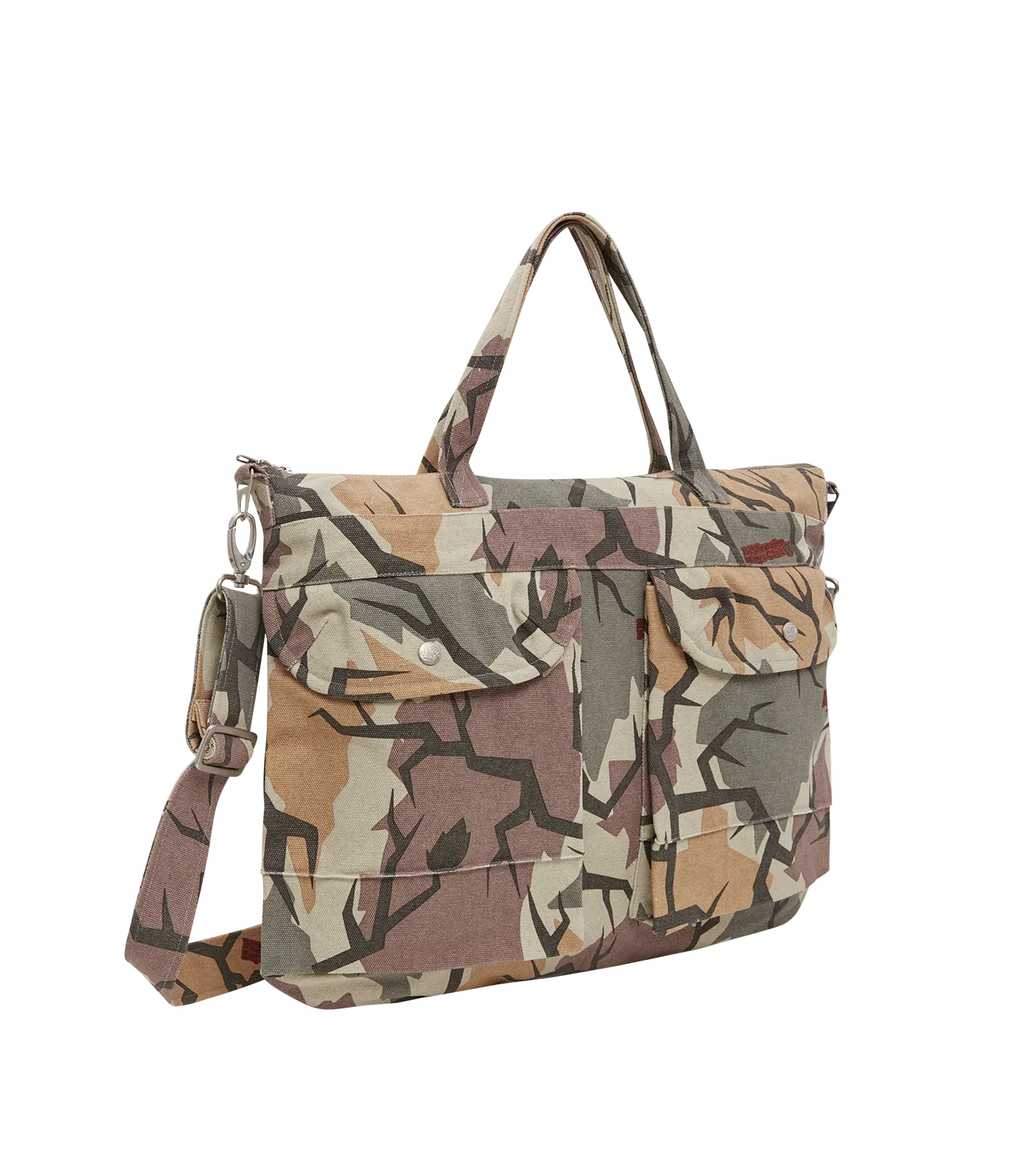 CAMO MESSENGER BAG - MULTI CAMO