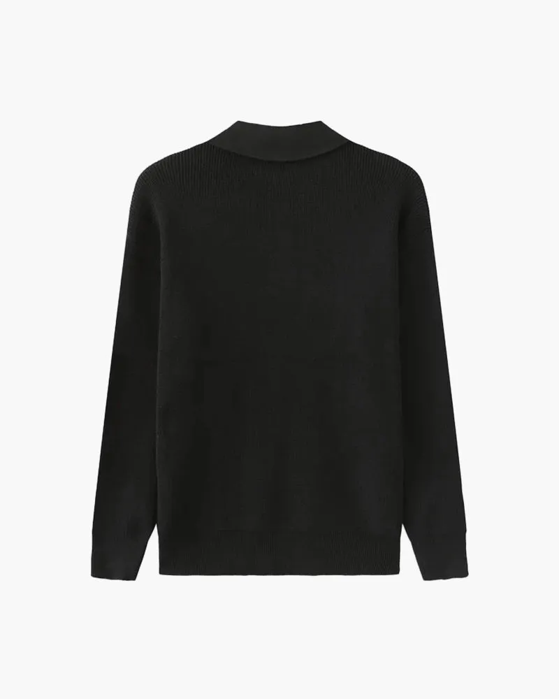 Cesare Half Zip Sweater