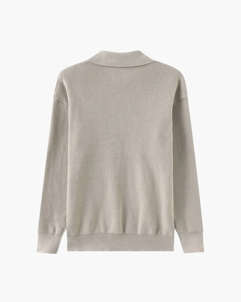 Cesare Half Zip Sweater