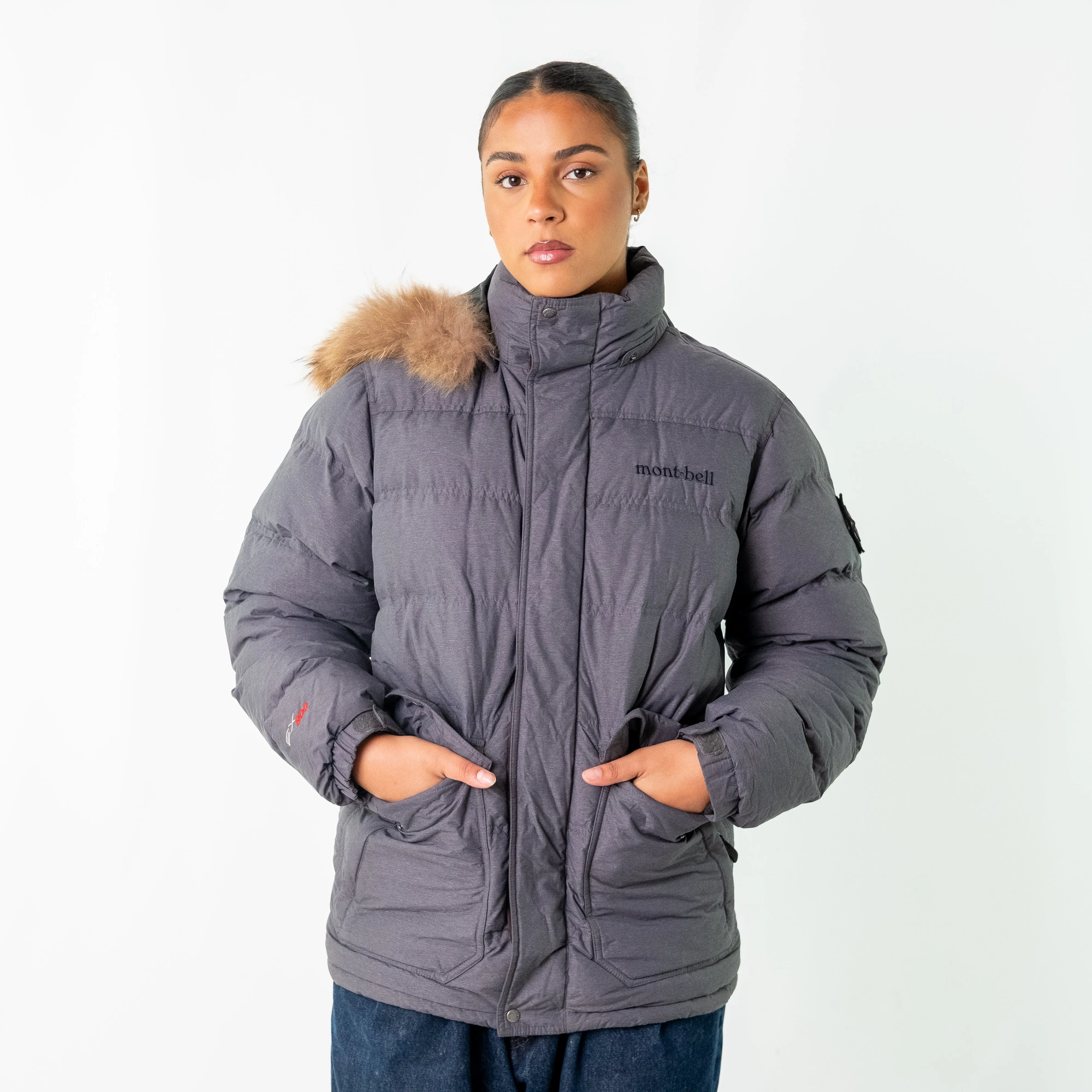 Charcoal Grey y2ks Montbell Puffer (L)