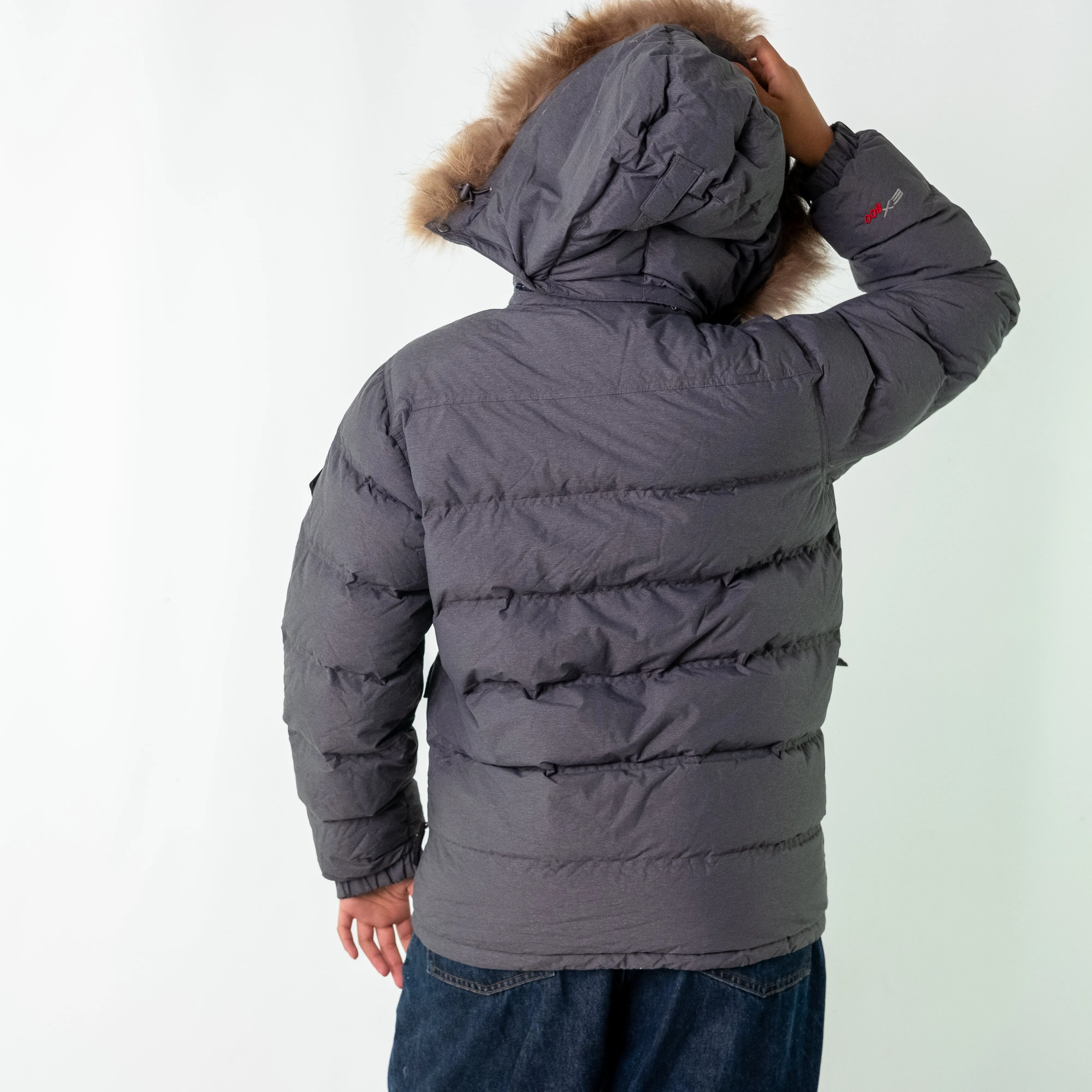 Charcoal Grey y2ks Montbell Puffer (L)