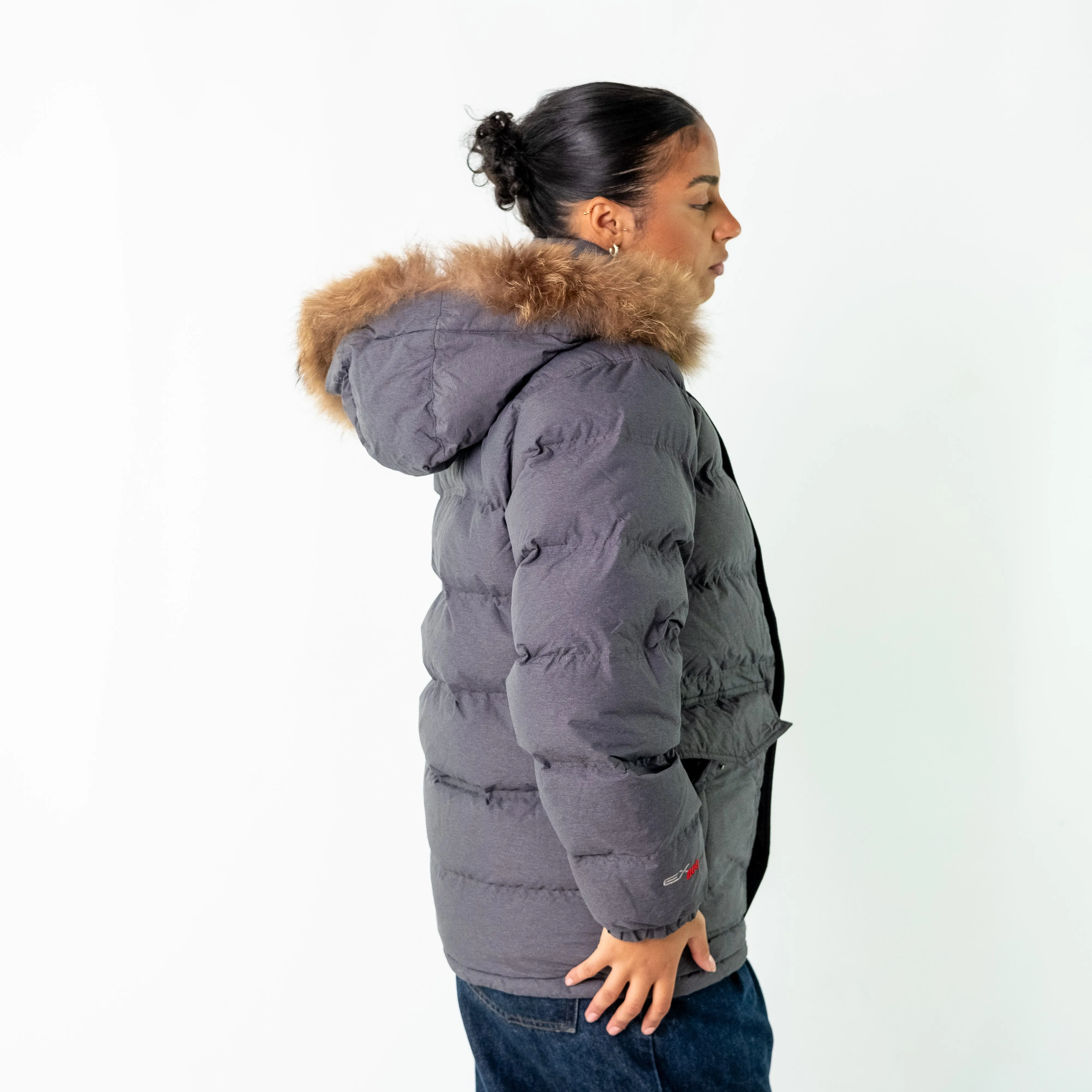 Charcoal Grey y2ks Montbell Puffer (L)