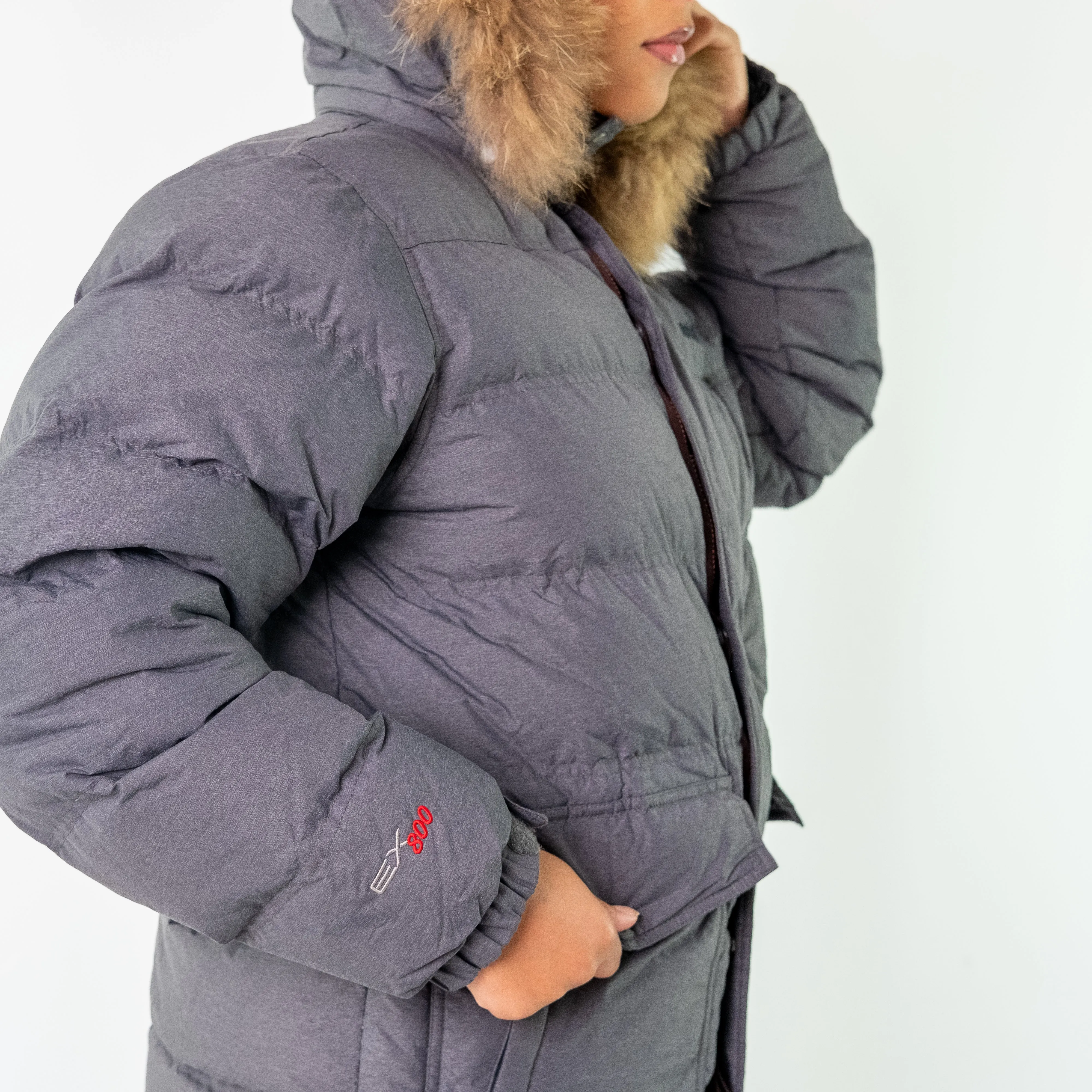 Charcoal Grey y2ks Montbell Puffer (L)