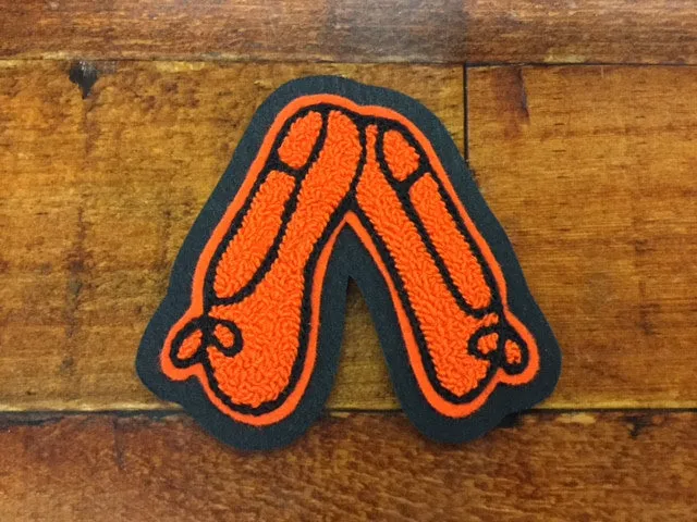 CHENILLE DANCE BALLET SLIPPERS PATCH