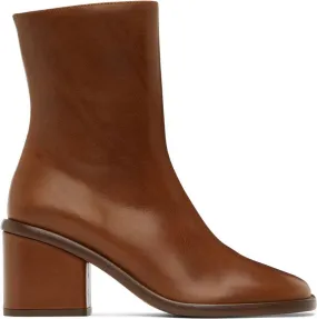 Chloé Brown Meganne Ankle Boots