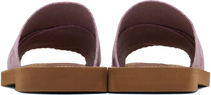 Chloé Purple Woody Mules