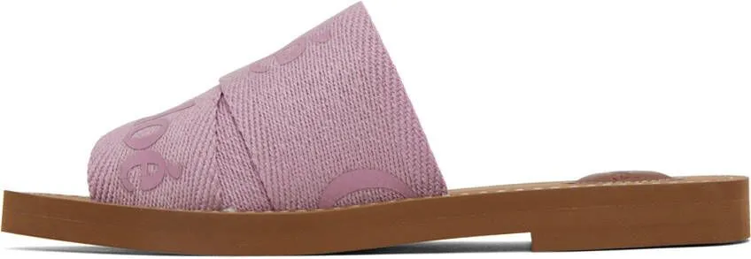 Chloé Purple Woody Mules