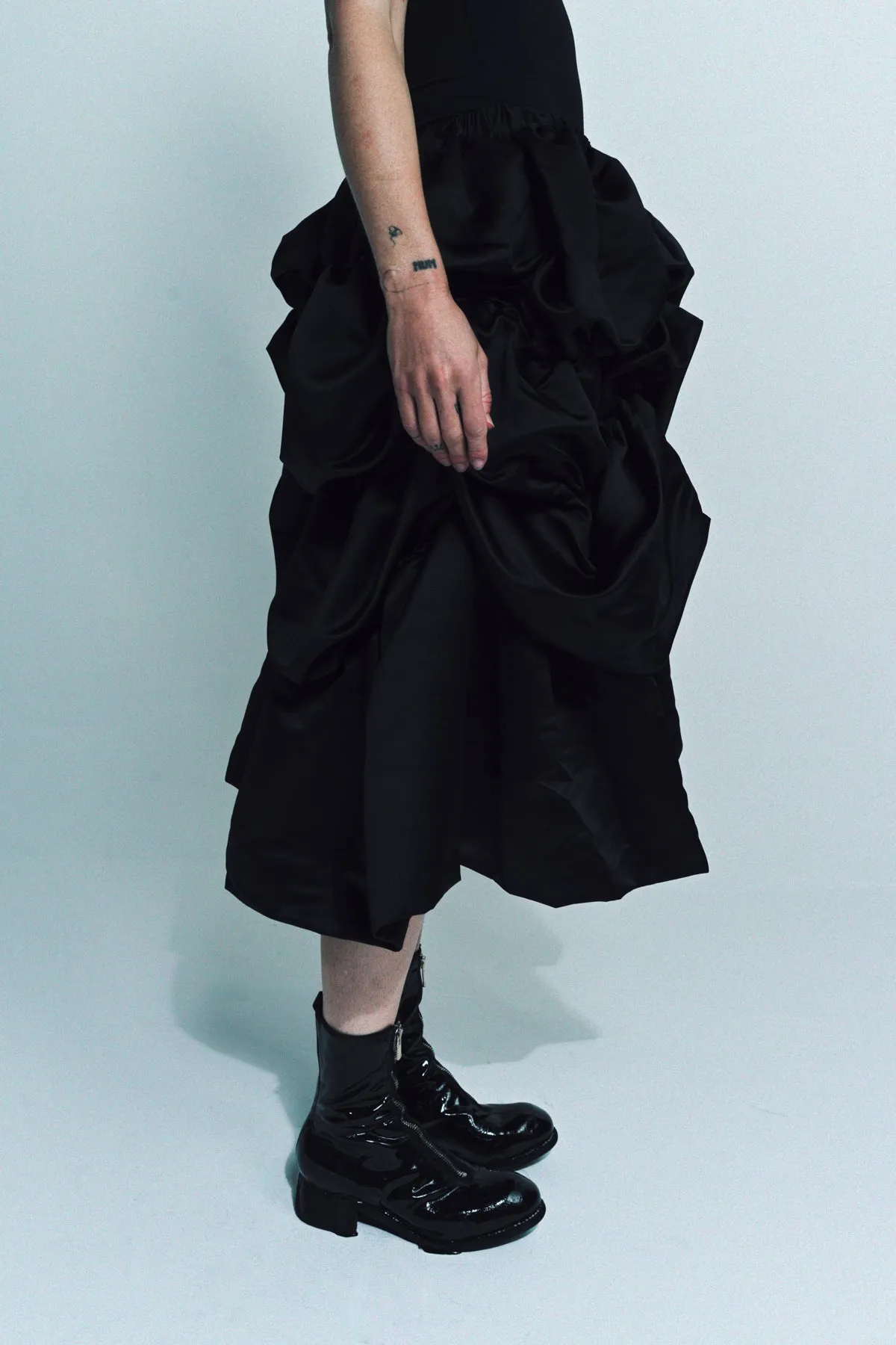 COMME DES GARCONS | SATIN THICK SKIRT