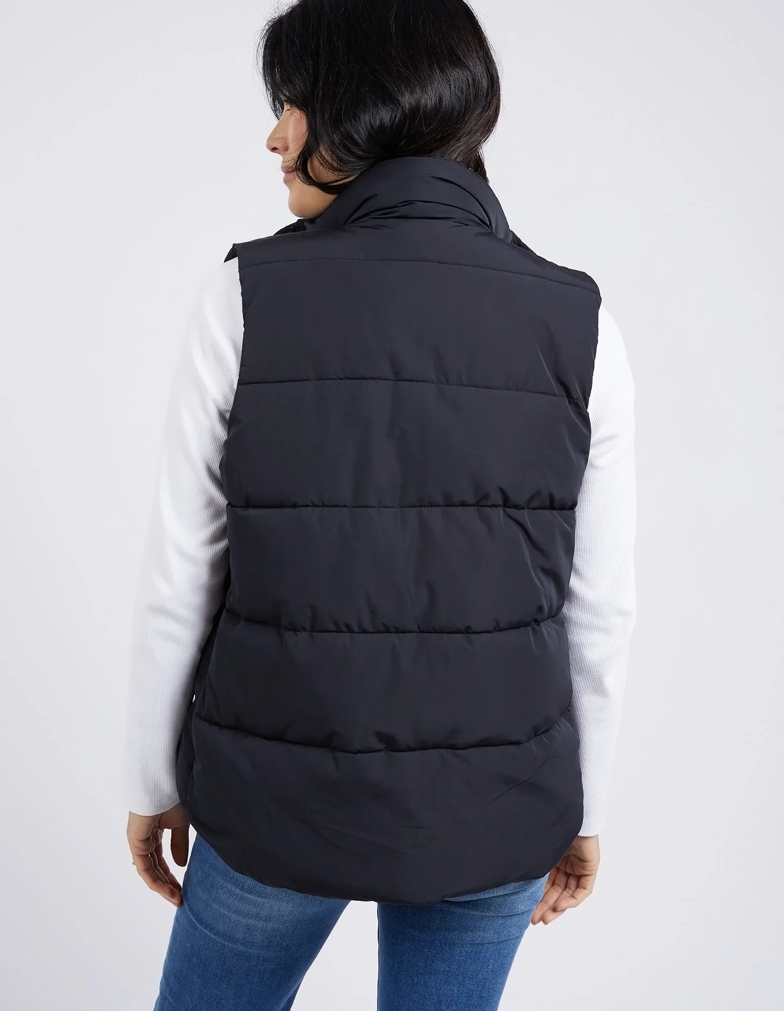 Core Puffer Vest Black