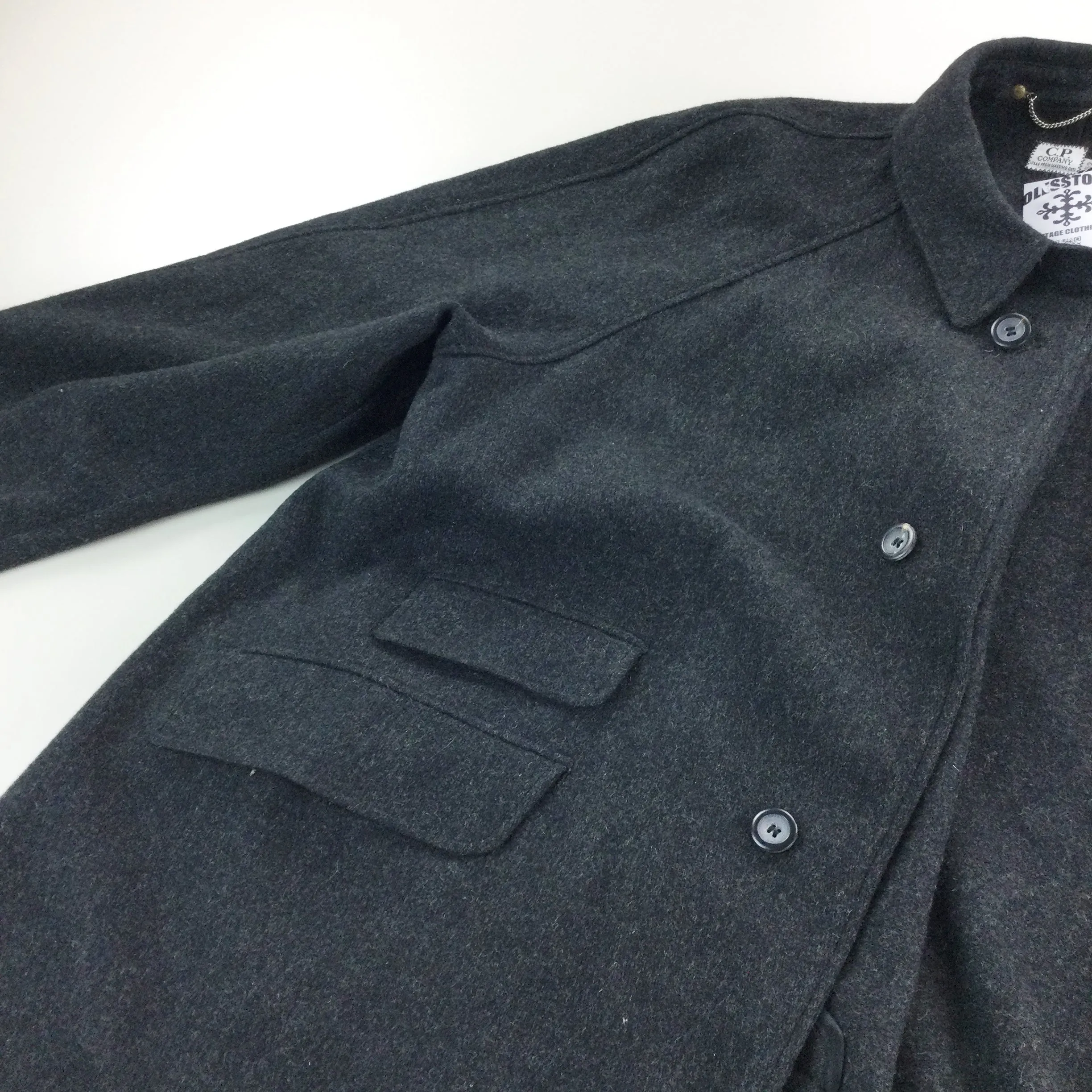 C.P. Company 90s Wool Coat - XL