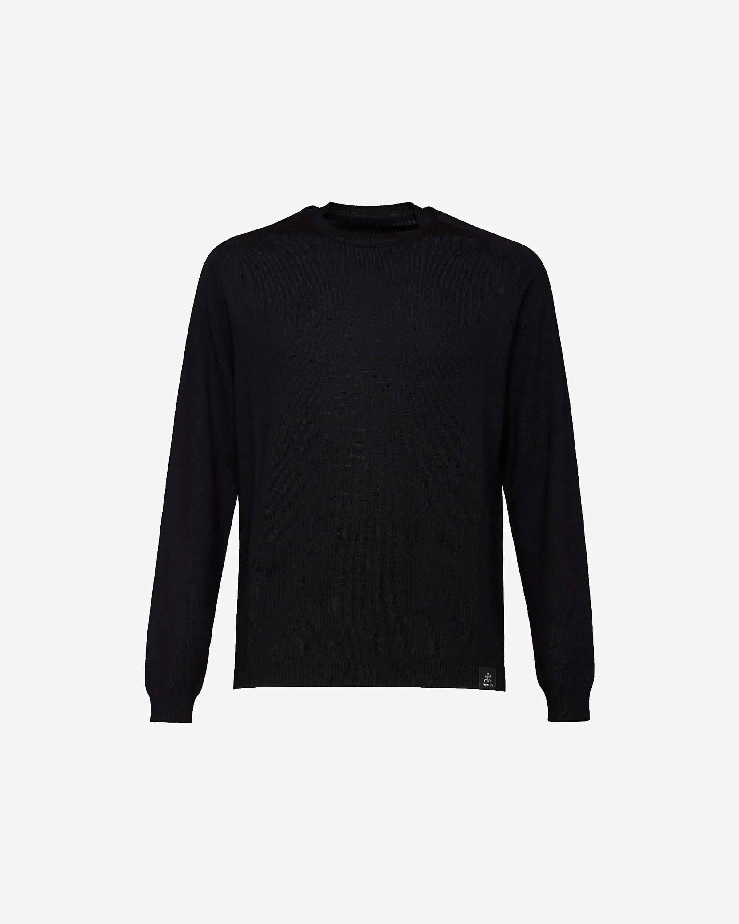 Crewneck Wool Sweater Blue PMG01300