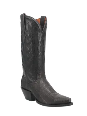 Dan Post DP3008 Womens Drifter Lizard Boots Charcoal