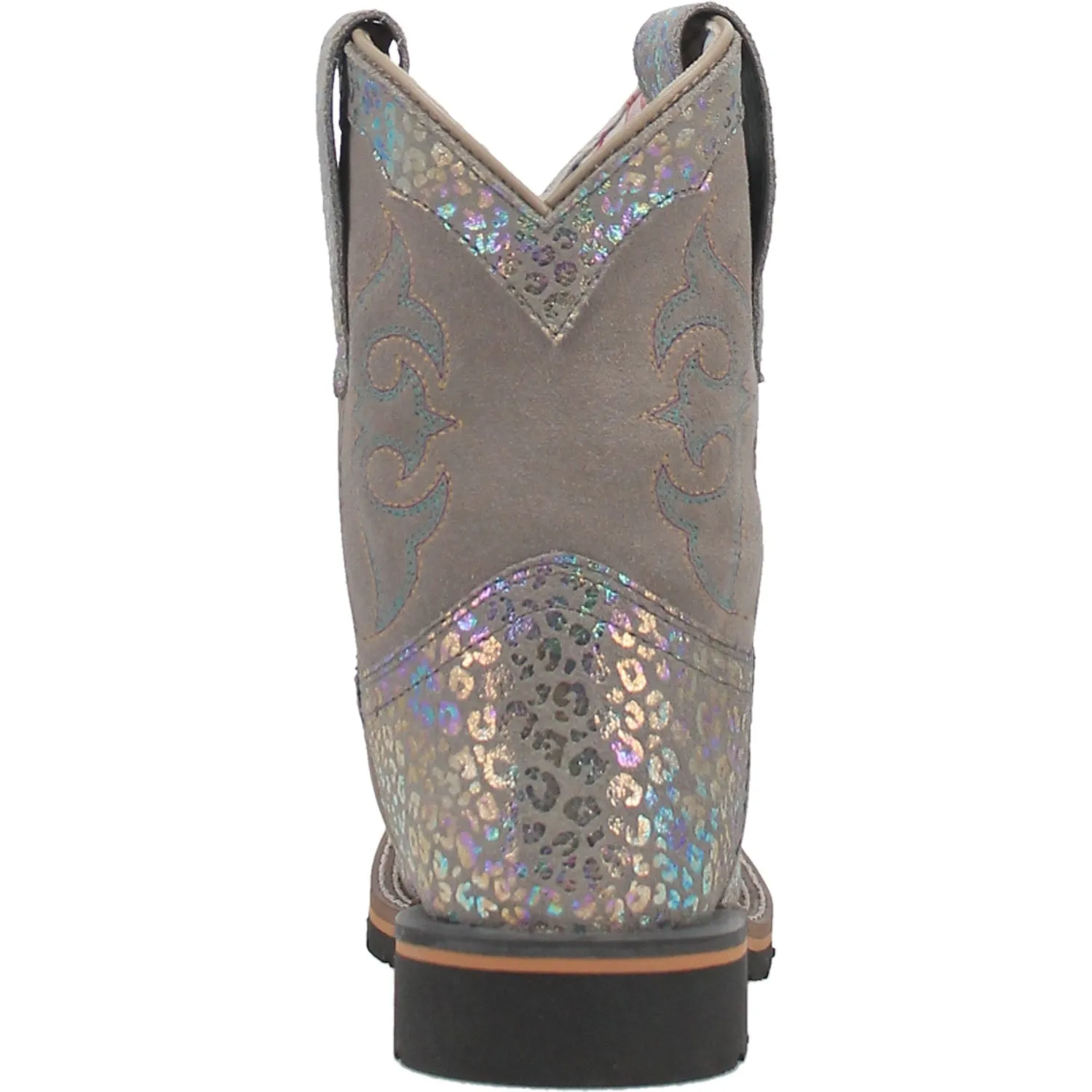 Dan Post Youth Girls Shiva Cowboy Boots Leather Leopard