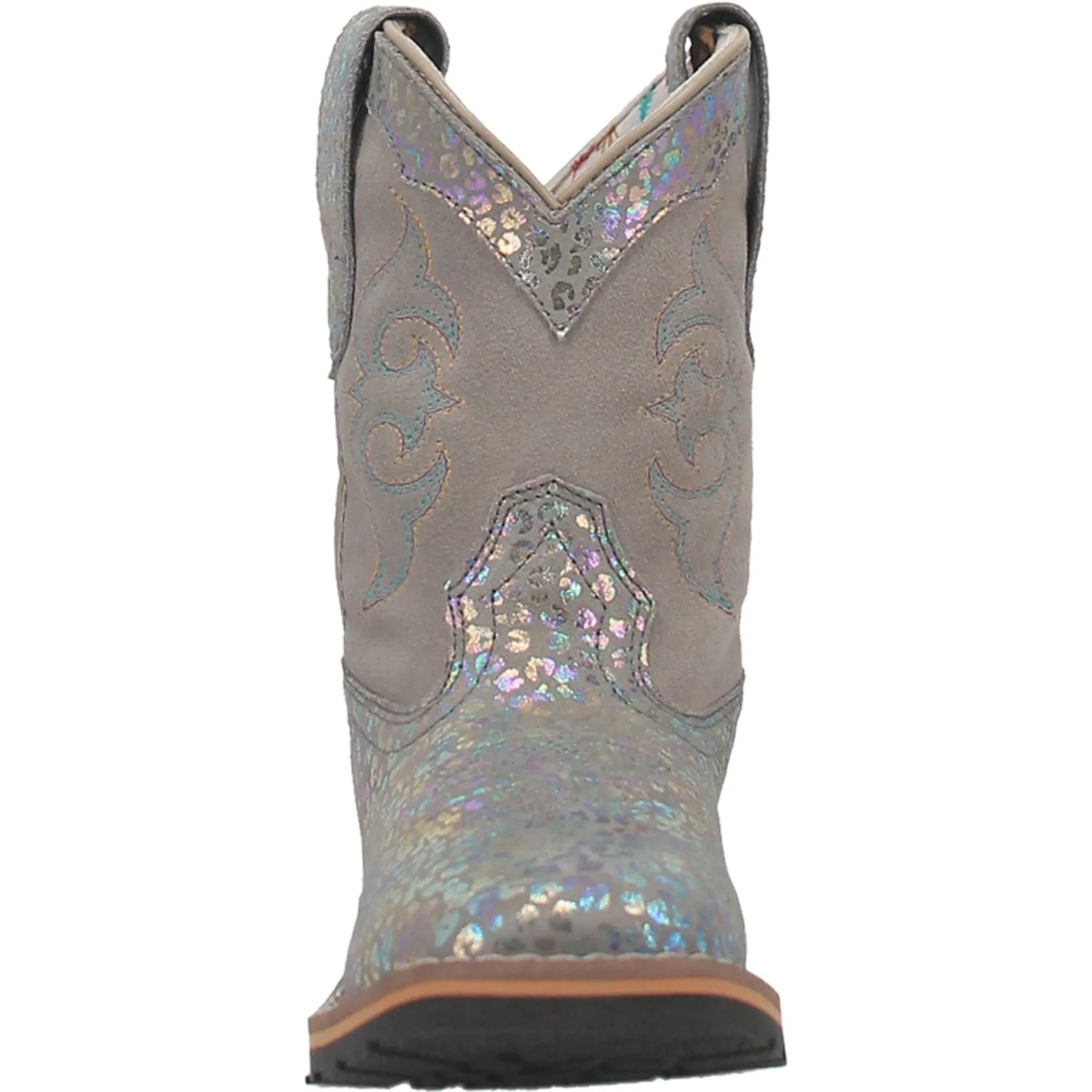 Dan Post Youth Girls Shiva Cowboy Boots Leather Leopard