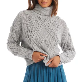 DAPHNE SWEATER HEATHER GREY