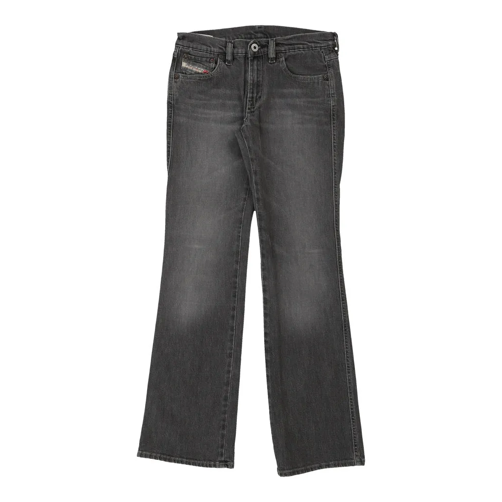 Diesel Boot Cut Jeans - 28W UK 6 Black Cotton