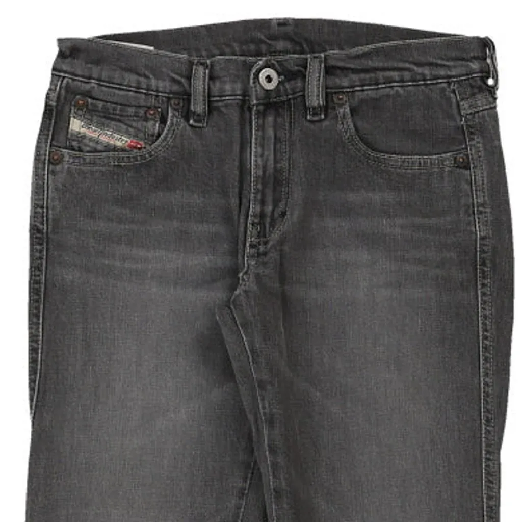 Diesel Boot Cut Jeans - 28W UK 6 Black Cotton