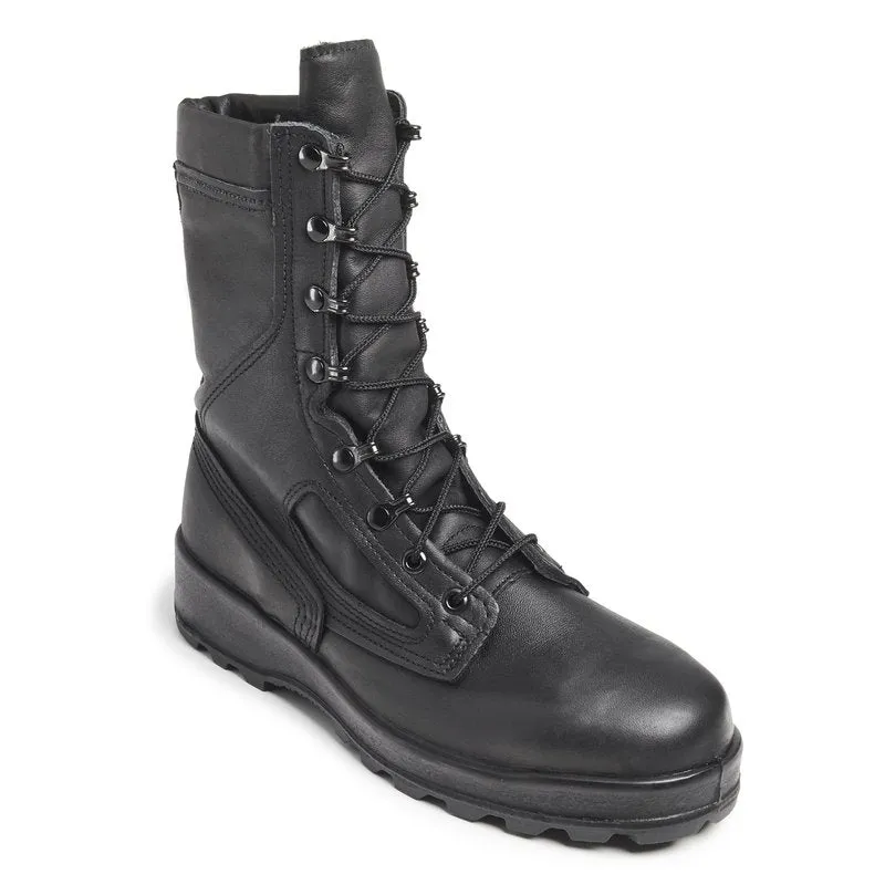 DLA Uniforms IBOOT 5 Mens Black Leather Safety Boots