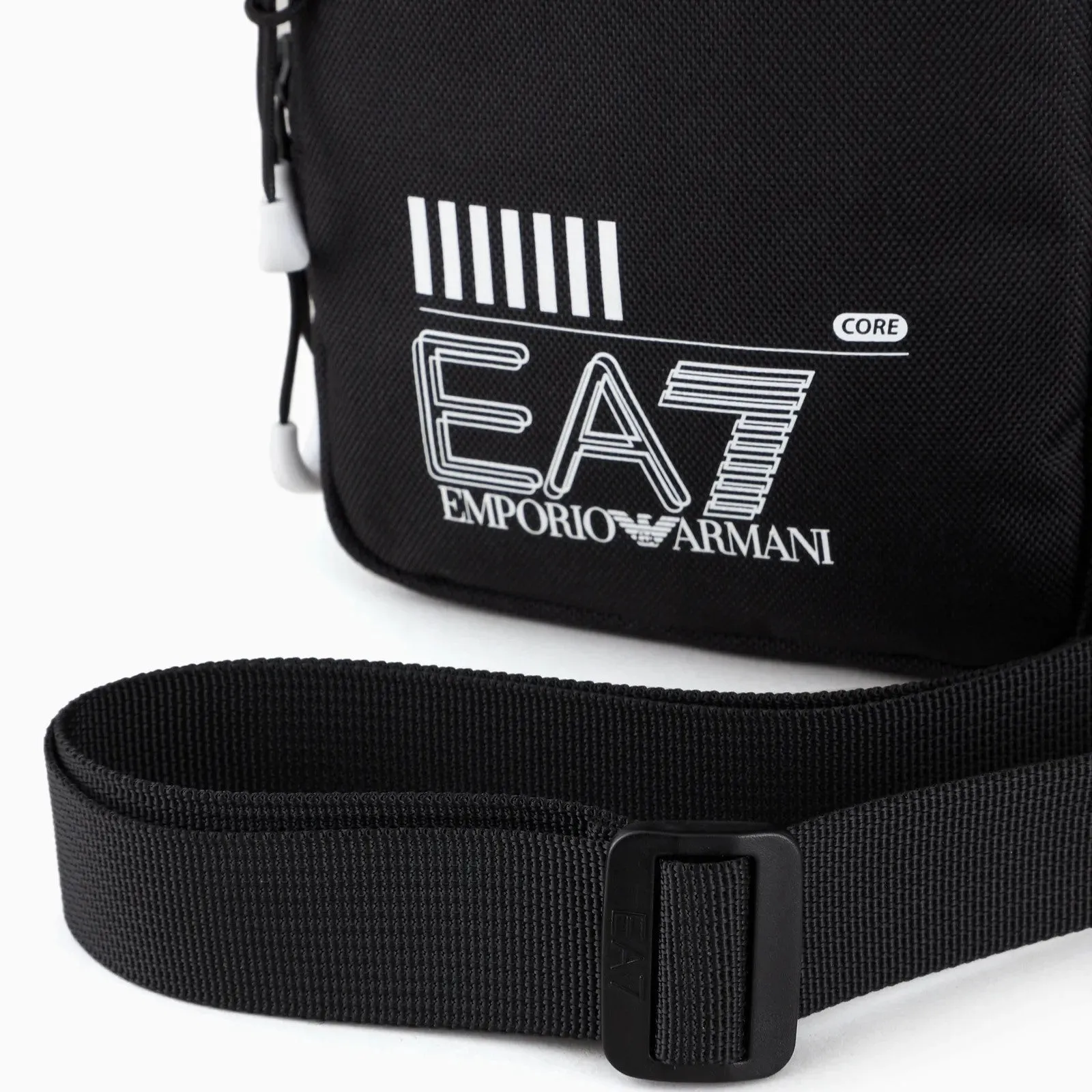 EA7 Recycled Fabric Train Core Mini Shoulder Bag