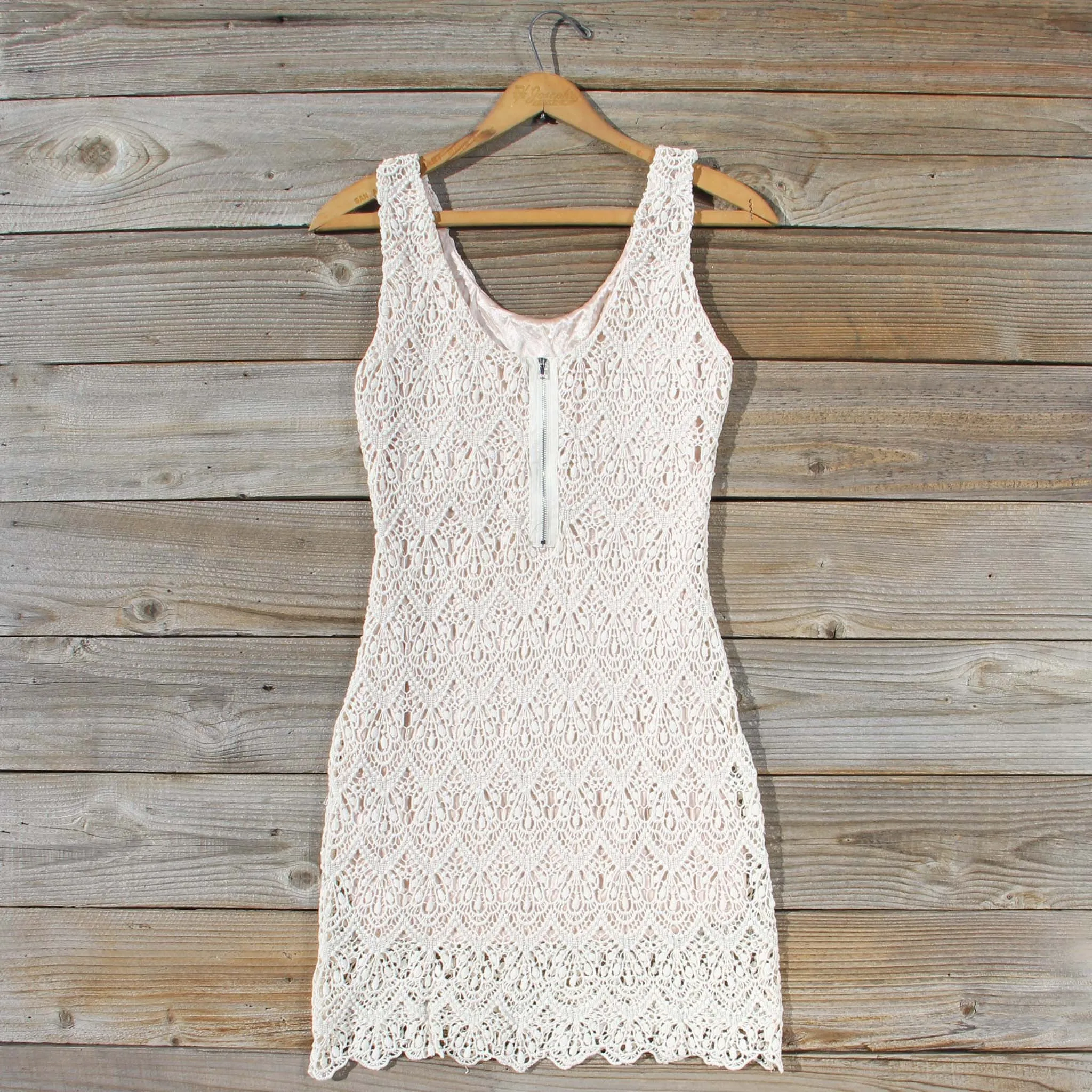 Early Snow Lace Dress