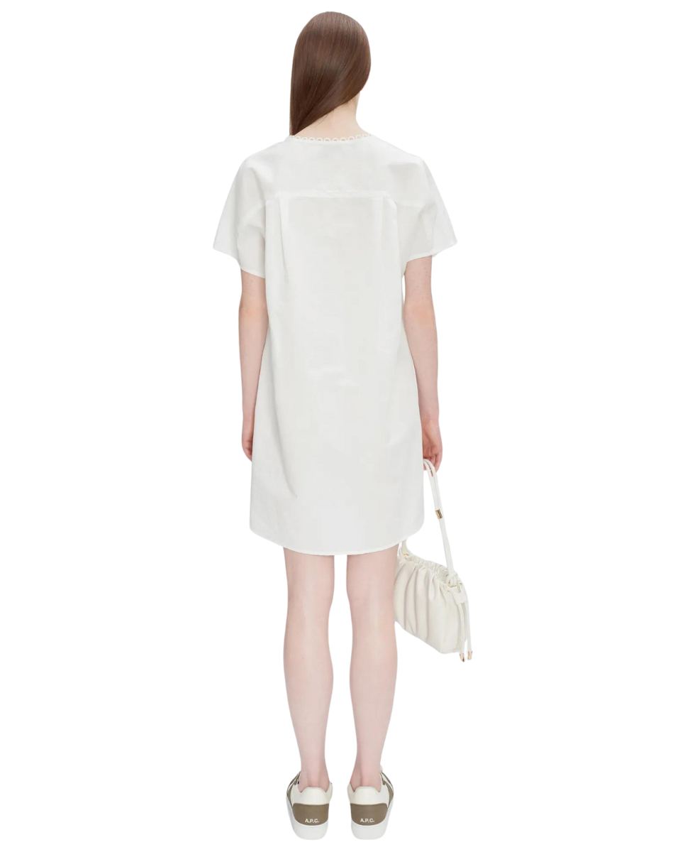 Esme Dress Off White