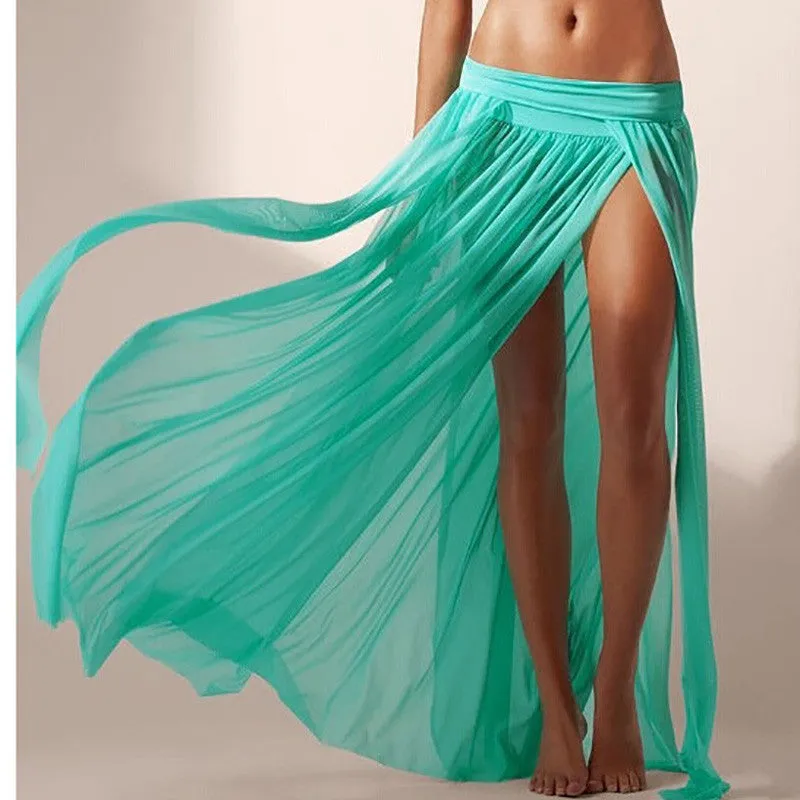 Flamingo Beach Skirt Wrap