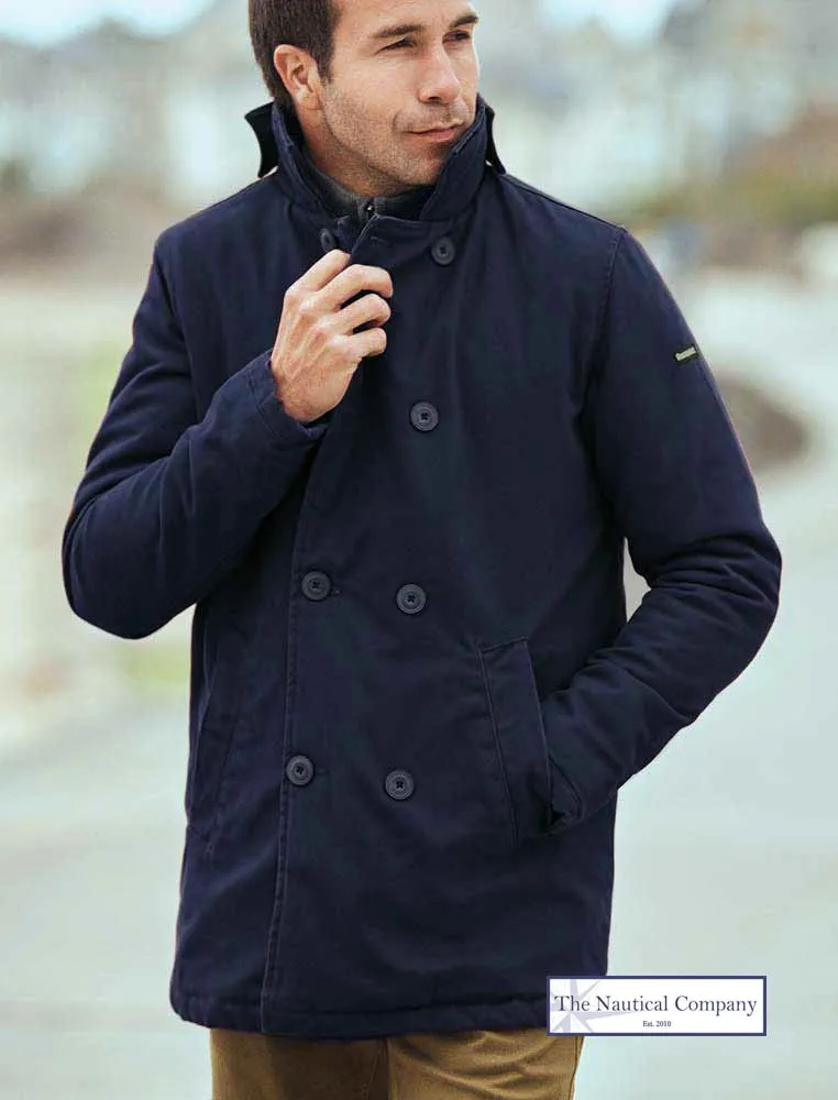 French Breton Pea Coat  - Mousqueton Adam Jacket in Pea Coat Style