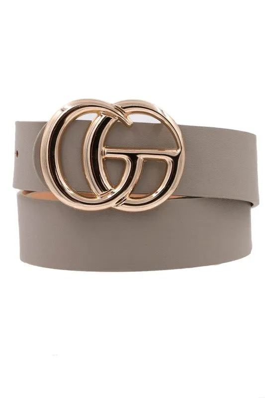 Gorgeous Metal Ring Buckle Belt