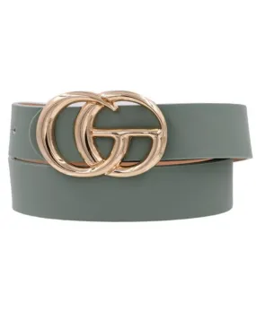 Gorgeous Metal Ring Buckle Belt