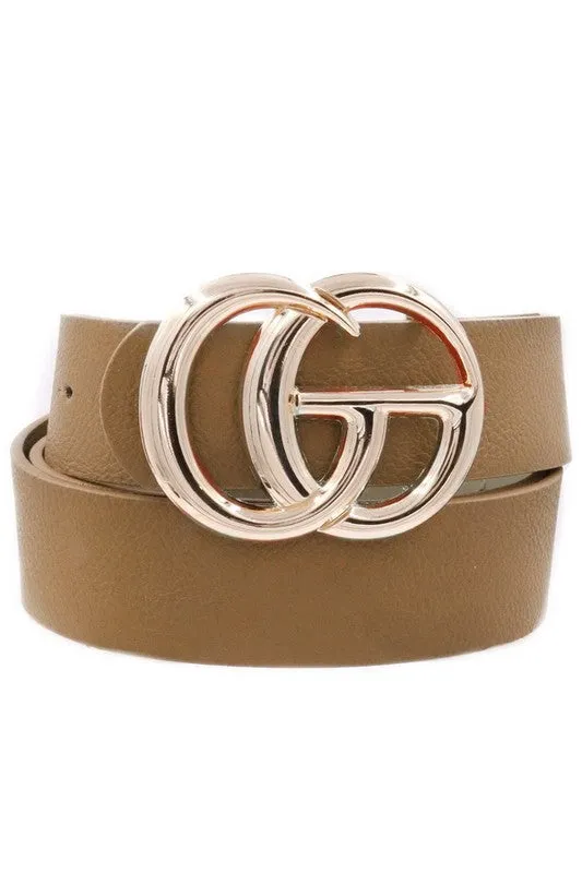 Gorgeous Metal Ring Buckle Belt