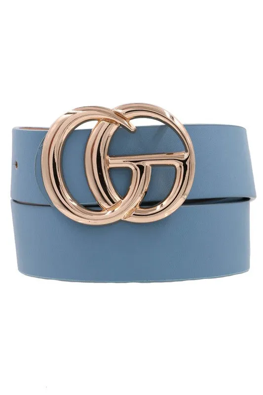 Gorgeous Metal Ring Buckle Belt