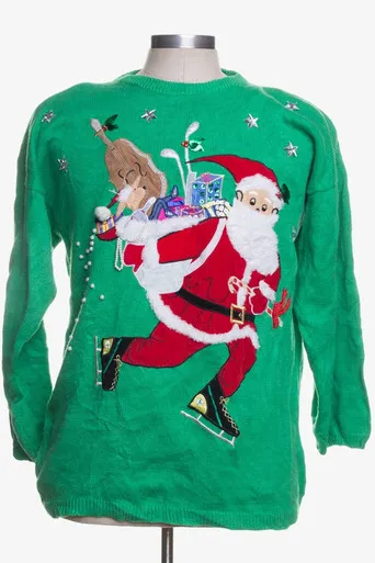 Green Ugly Christmas Pullover 41537