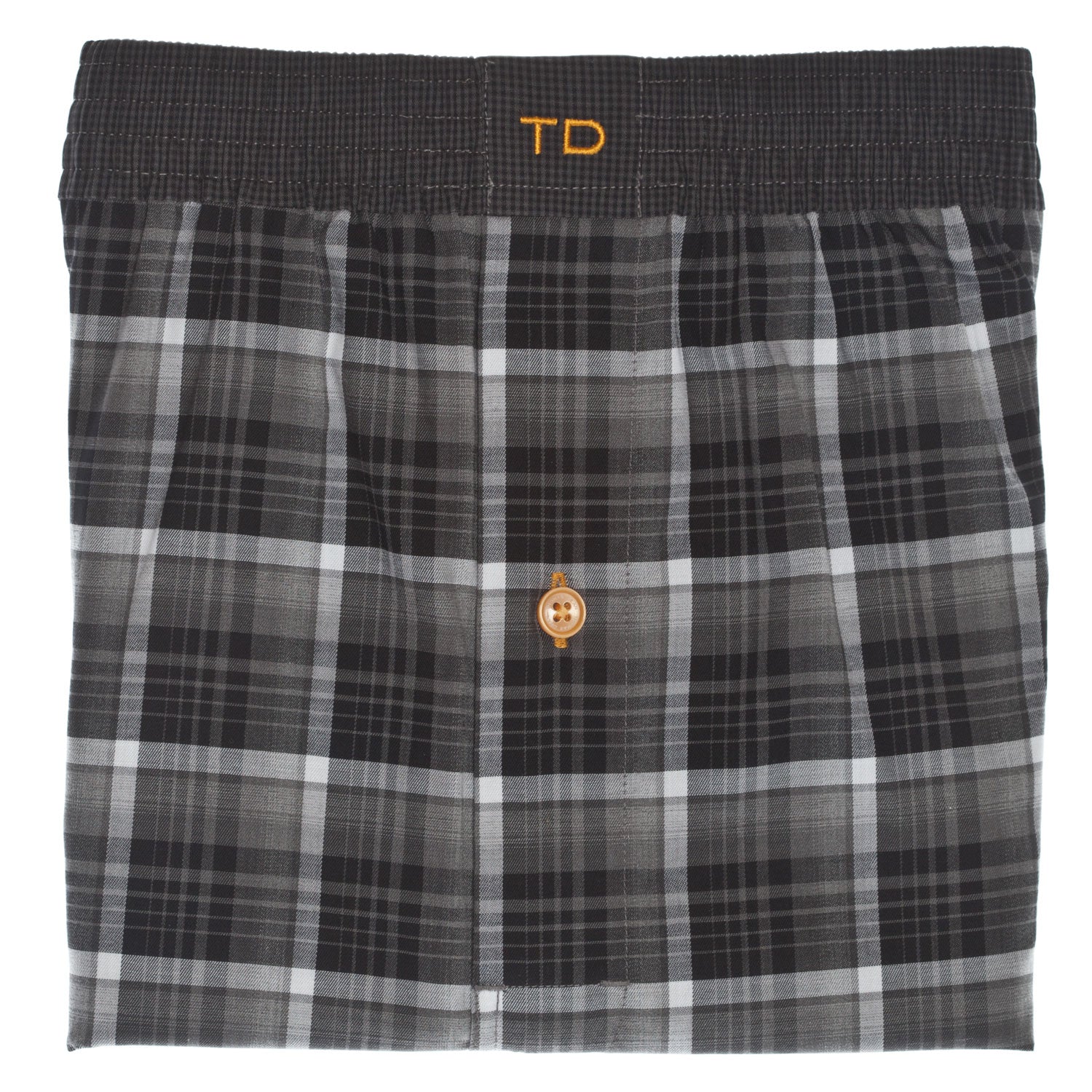 Grey Check Boxer Short